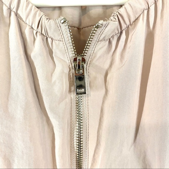 Zara Cinch Waist Bomber Jacket - Picture 7 of 8